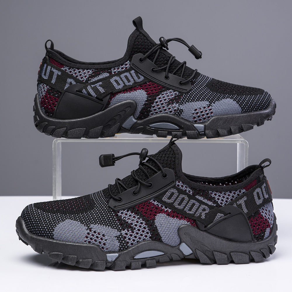 Damen Freizeitschuhe mit atmungsaktiver Mesh-Oberfläche und rutschfester Sohle EB