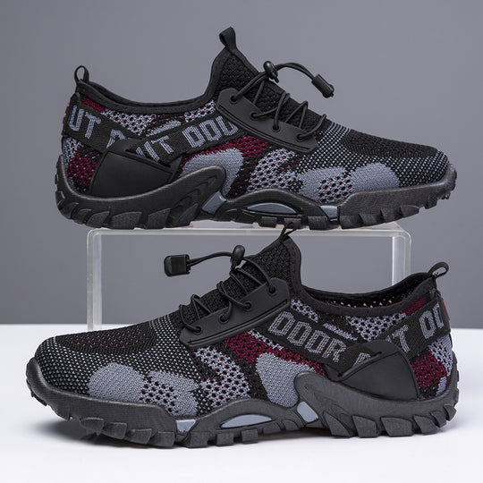 Damen Freizeitschuhe mit atmungsaktiver Mesh-Oberfläche und rutschfester Sohle EB