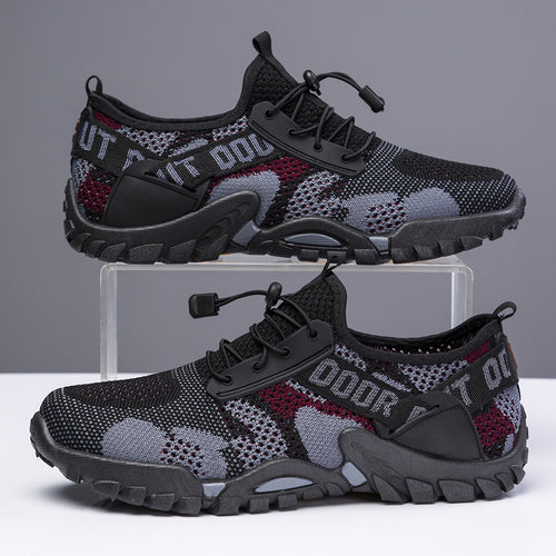 Damen Freizeitschuhe mit atmungsaktiver Mesh-Oberfläche und rutschfester Sohle EB
