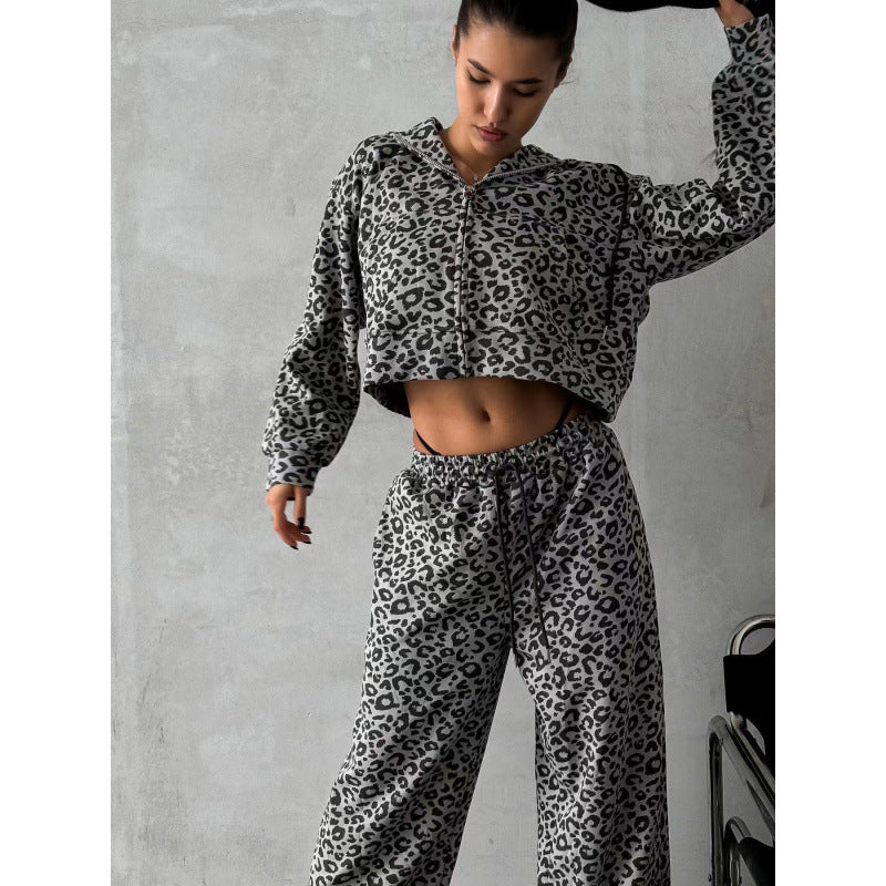 Damen Grafikdruck Loungewear Set EB