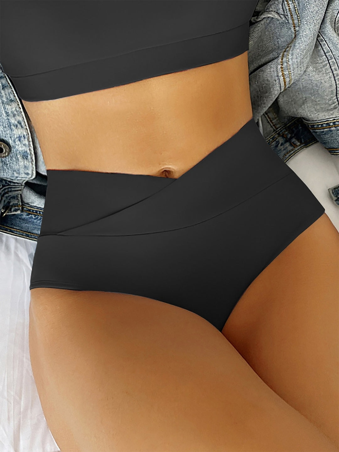 Damen Hochgeschnittene Badeshorts EB
