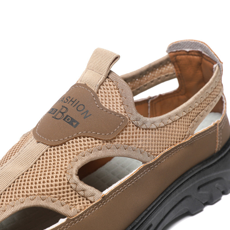 Damen Freizeitliche Mesh-Sandalen mit rutschfester Sohle EB