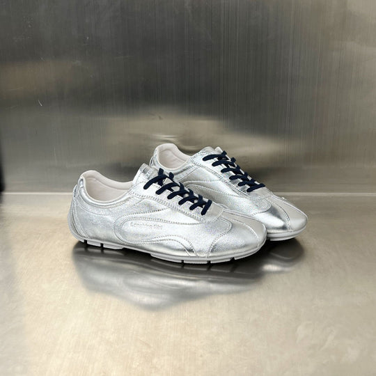 Damen Sportliche Sneakers mit atmungsaktiver Obermaterialstruktur und stabiler Sohle EB