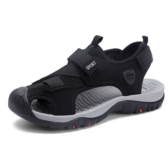 Herren Sportliche Outdoor-Sandalen mit verstellbarem Riemensystem EB