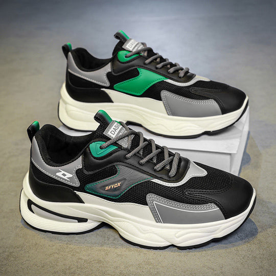 Damen Chunky Sneakers mit sportlichem Design und atmungsaktiver Mesh-Oberfläche EB
