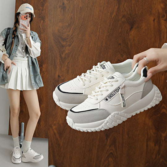 Damen modische Sneakers mit weichem Innenfutter und rutschfester Sohle EB
