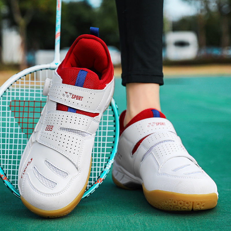 Unisex leichte atmungsaktive Indoor-Tennisschuhe mit stabiler nicht abfärbender Sohle und stoßdämpfung EB