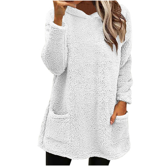 Damen Kuschelige Fleece-Pullover EB