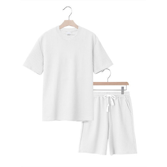 Damen lässiges Freizeit-Outfit aus atmungsaktivem Strukturmaterial EB