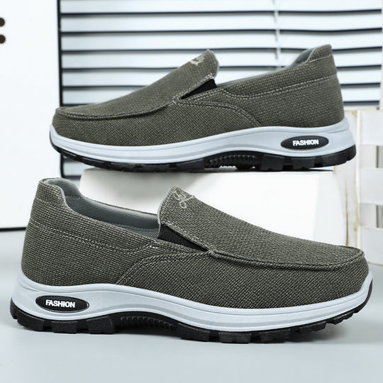 Damen Leichte Slip-On Freizeitschuhe mit elastischem Obermaterial EB