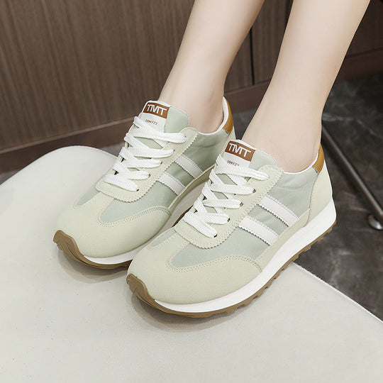 Damen sportliche Freizeitsneaker mit weichem Innenfutter und rutschfester Sohle EB