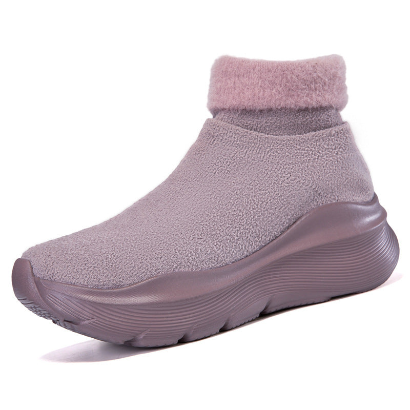 Damen Sneakers mit hohem Kragen und innovativer Dämpfungstechnologie EB