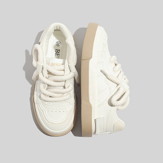 Damen lässige Sneakers mit textilem Obermaterial und gepolsterter Einlegesohle EB