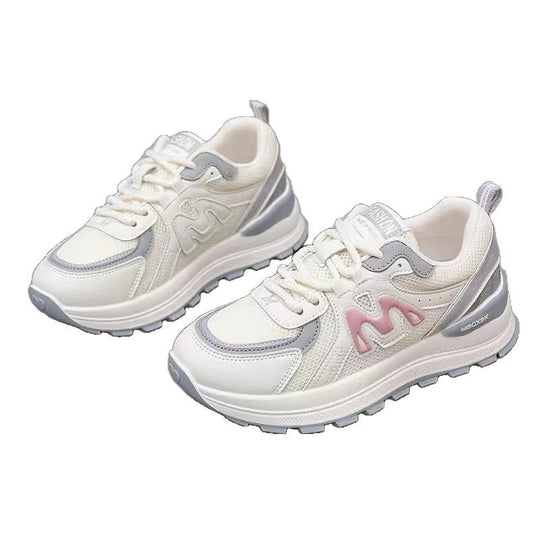 Damen Sneakers mit atmungsaktivem Mesh-Obermaterial und dämpfender Laufsohle EB