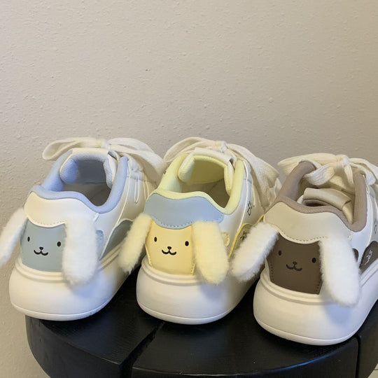 Damen Schnürsneaker mit verspielten Tiermotiven und komfortabler Dämpfung EB