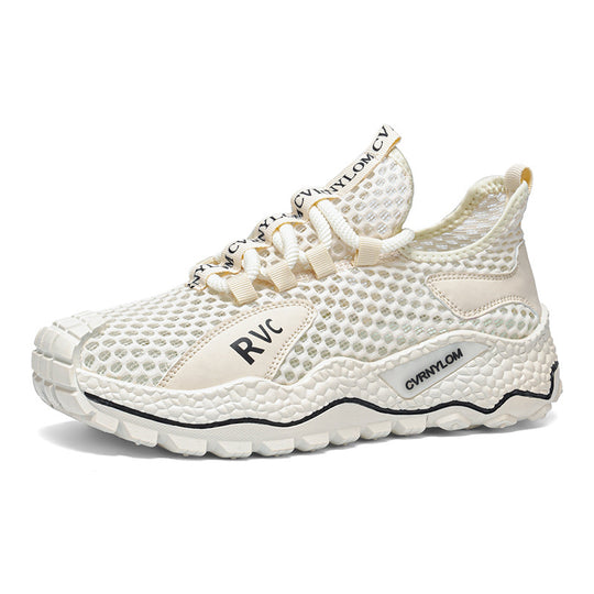 Damen Atmungsaktive Mesh-Sneaker mit rutschfester Sohle EB