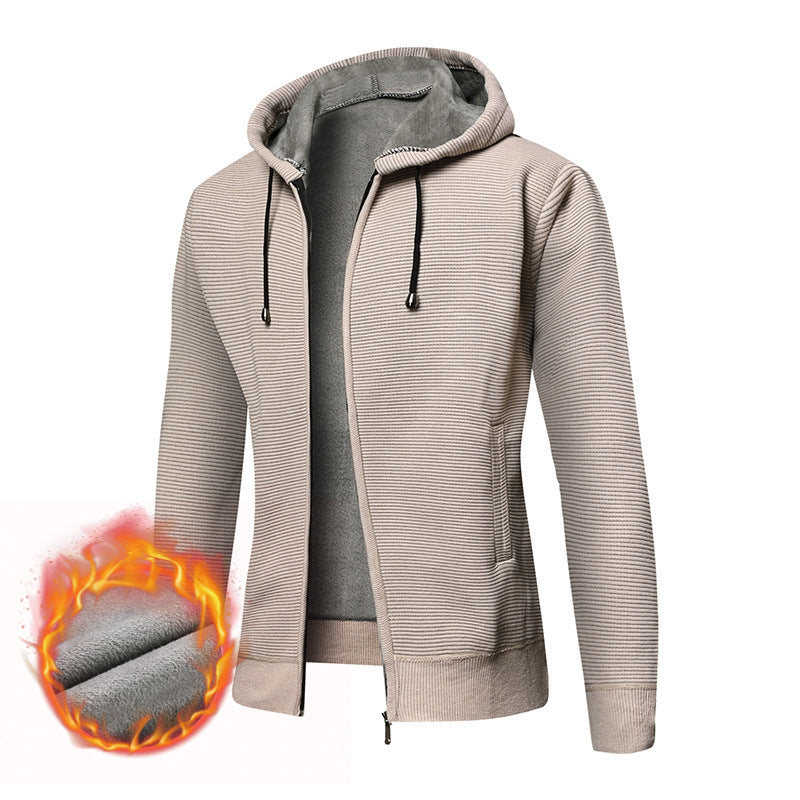 Herren gefütterte Kapuzenjacke mit hohem Komfort und cleverem Design EB