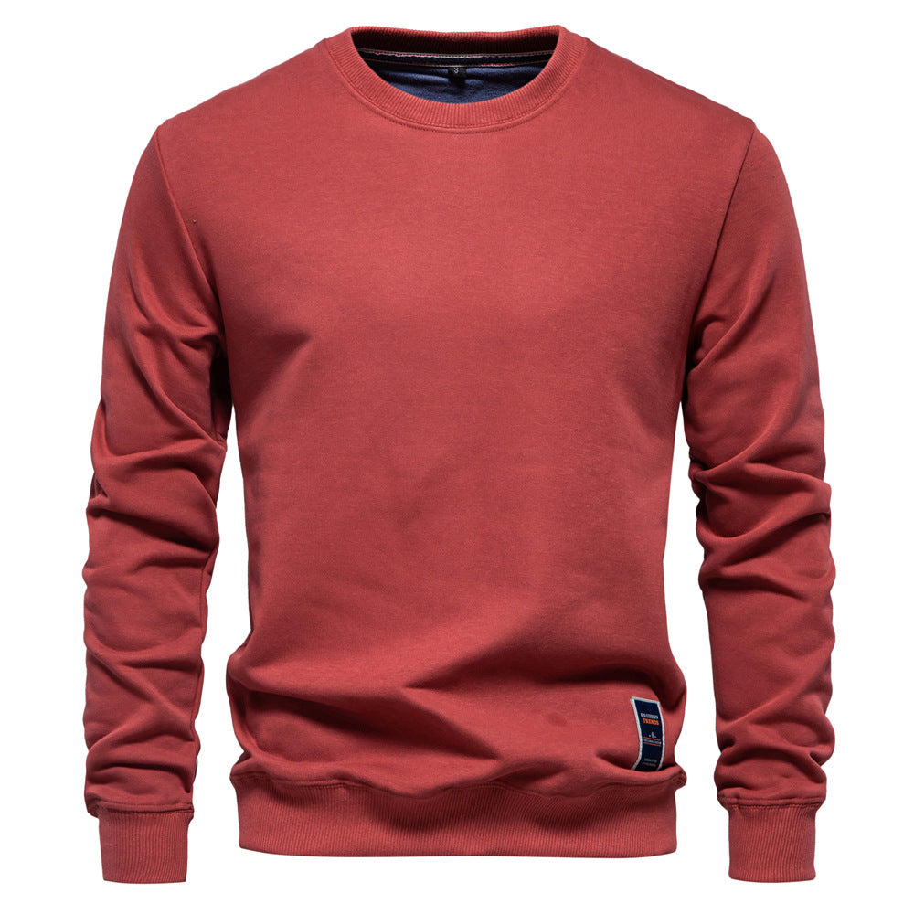 Herren Sweatshirt mit klassischem Rundhalsausschnitt EB
