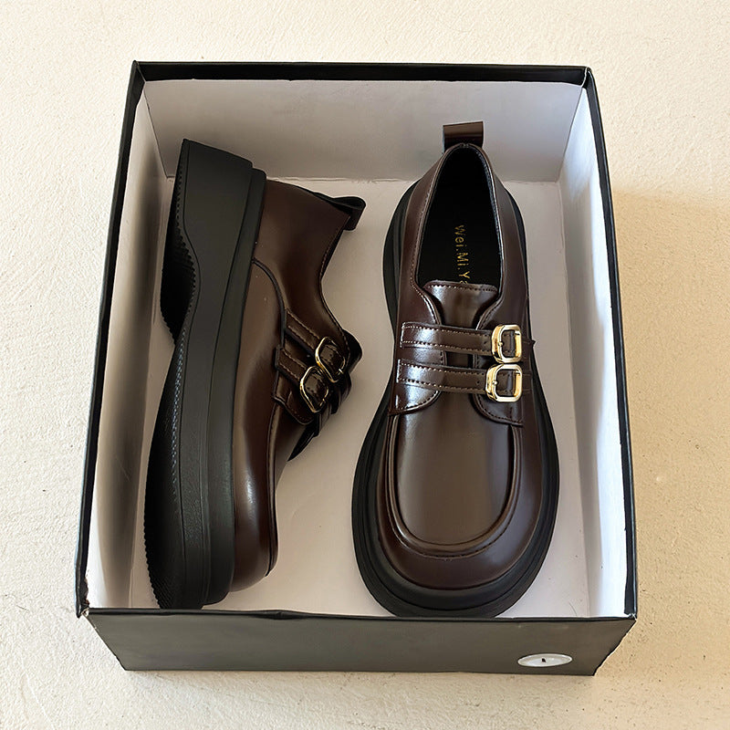Damen Komfortable Biker-Schuhe mit geschlossenen Schnallen EB