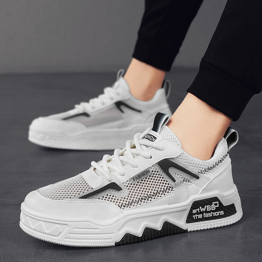 Damen Luftige Freizeitsneaker mit atmungsaktiver Mesh-Oberfläche und rutschfester Sohle EB