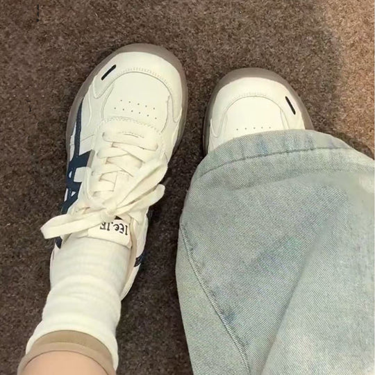 Damen Sportliche Sneakers mit rutschfester Sohle und atmungsaktivem Obermaterial EB