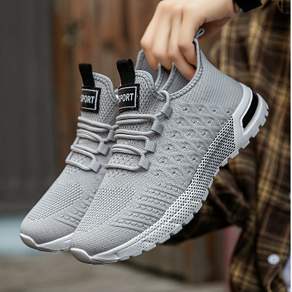 Damen Sportliche und atmungsaktive Sneakers mit elastischem Schnürsystem EB