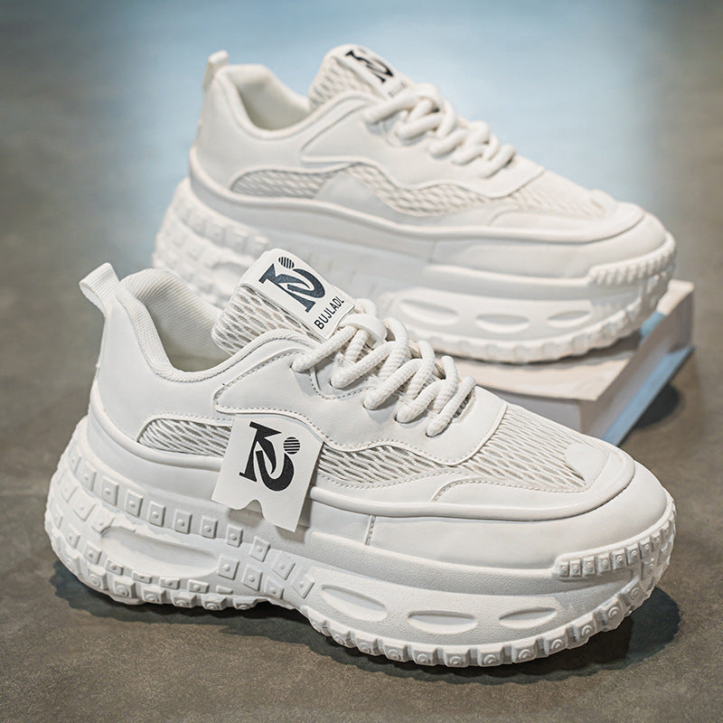 Damen Sportliche Sneakers mit atmungsaktiver Mesh-Oberfläche und dämpfender Sohle EB