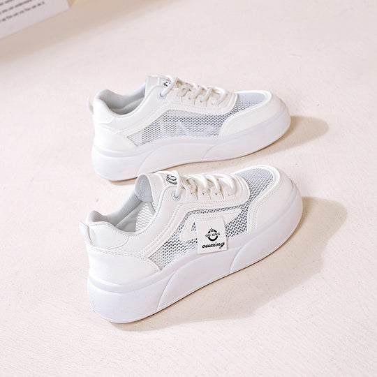 Damen Freizeitsneaker mit atmungsaktivem Netzmaterial und dämpfender Sohle EB