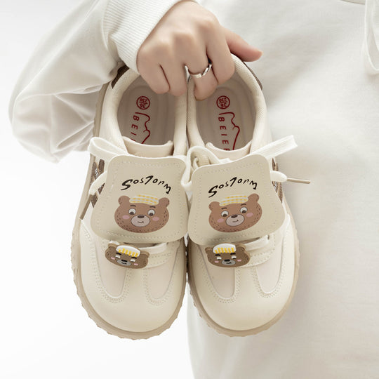 Damen Freizeit Sneakers mit weicher Gummi-Außensohle und atmungsaktivem Obermaterial EB