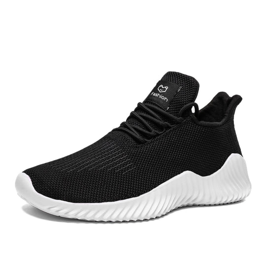 Damen Sneakers mit atmungsaktiver Strick-Oberfläche und flexibler Laufsohle EB