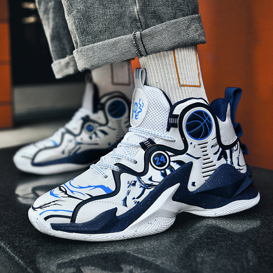 Damen Performance Basketball-Sneaker mit atmungsaktiven Mesh-Einsätzen und innovativer Dämpfungstechnologie EB