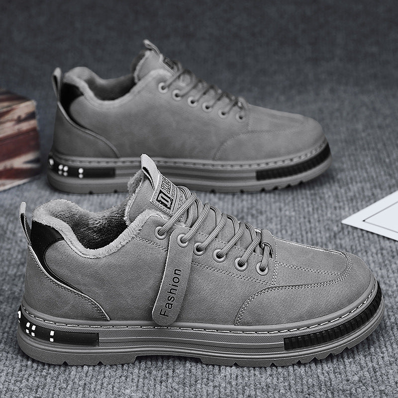 Damen modische Sneakers mit kuscheligem Innenfutter und rutschfester Sohle EB