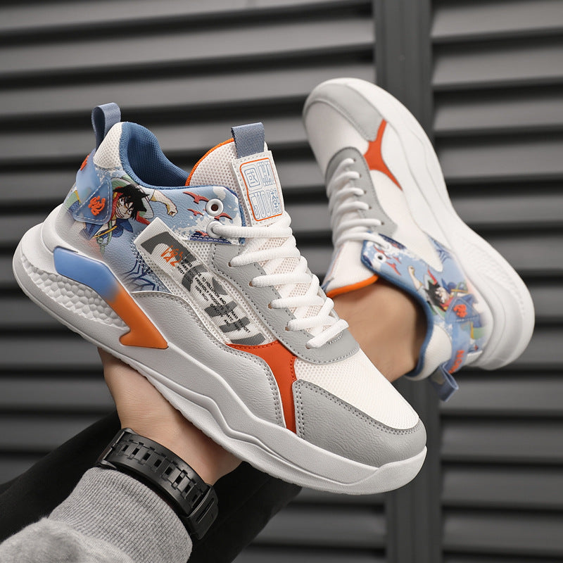 Damen Sportliche Trend Sneakers mit atmungsaktivem Obermaterial und dämpfender Sohle EB