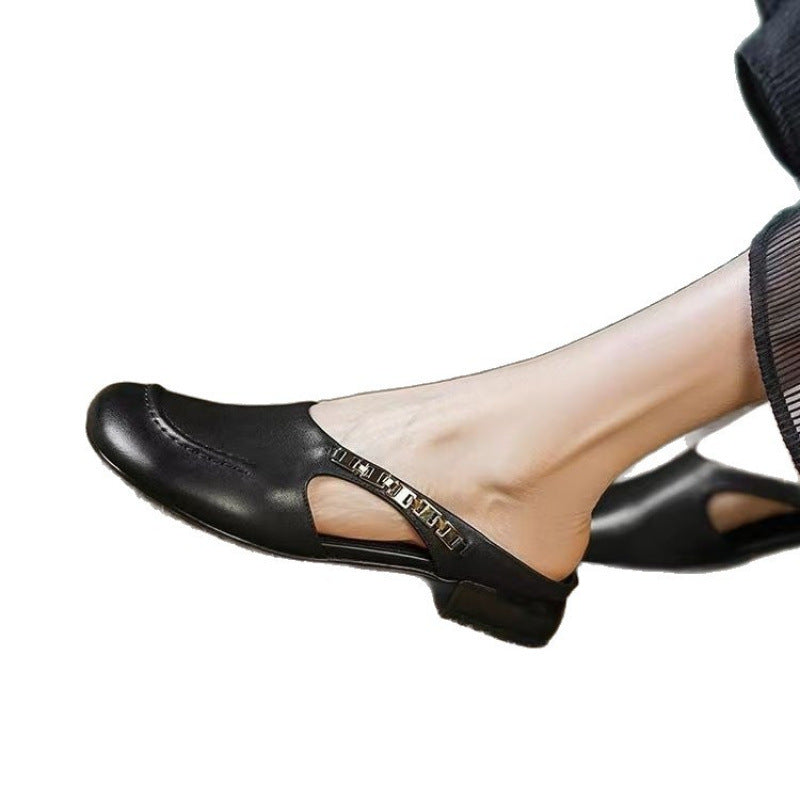 Damen Komfortable Clogs mit elegantem Schnitt und modischen Applikationen EB