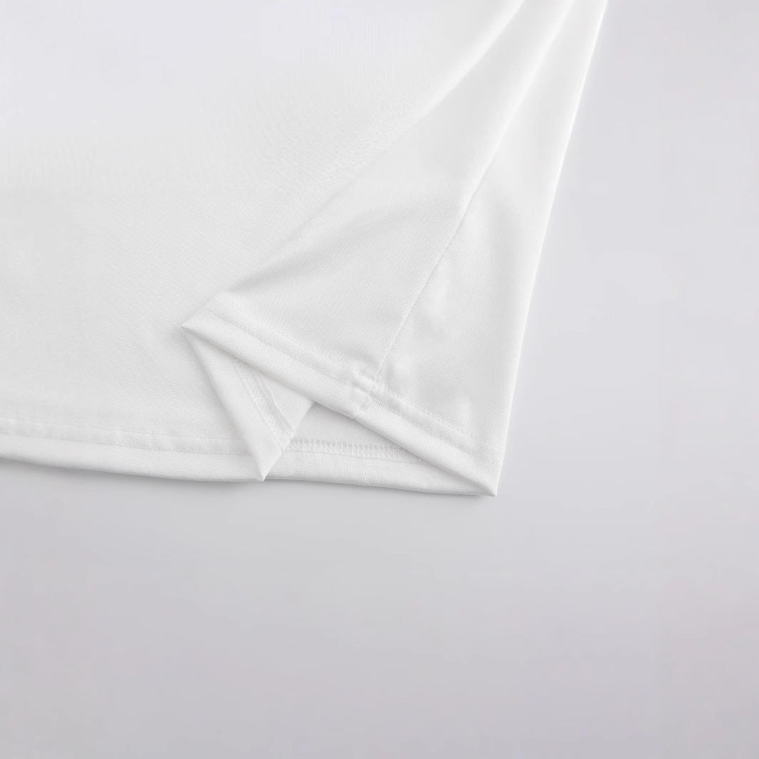 Damen Crop-T-Shirt mit modernem Städte-Design EB
