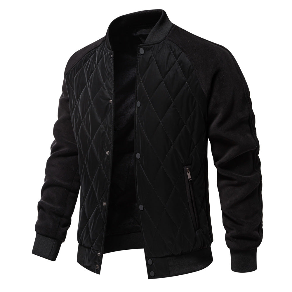 Herren Steppjacke mit modernem Design und praktischen Taschen EB