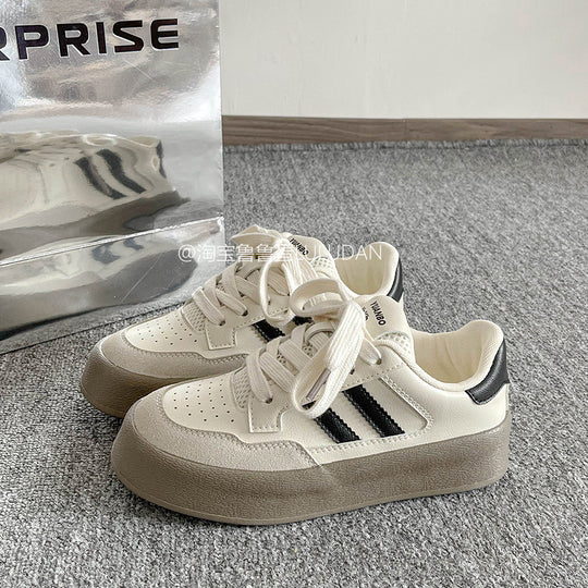 Damen Bequeme Sneakers mit verstärkter Sohle und stilvollem Design EB