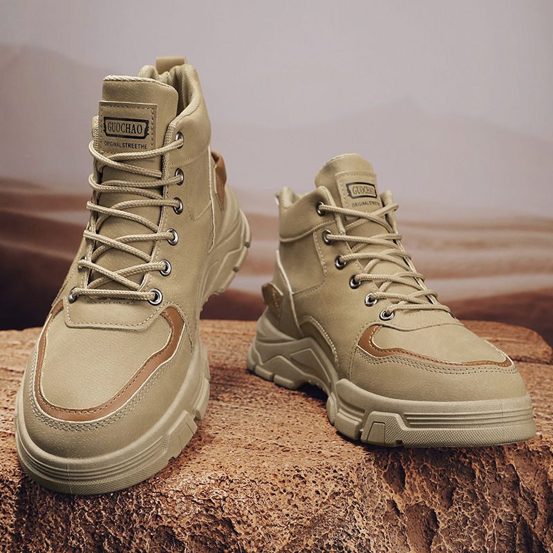 Damen robuste Schnürstiefel mit gepolsterter Innensohle EB