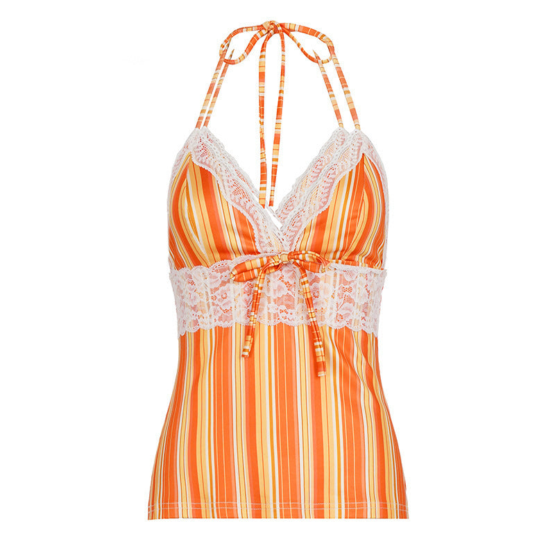 Damen Häkel-Details Strandtop EB