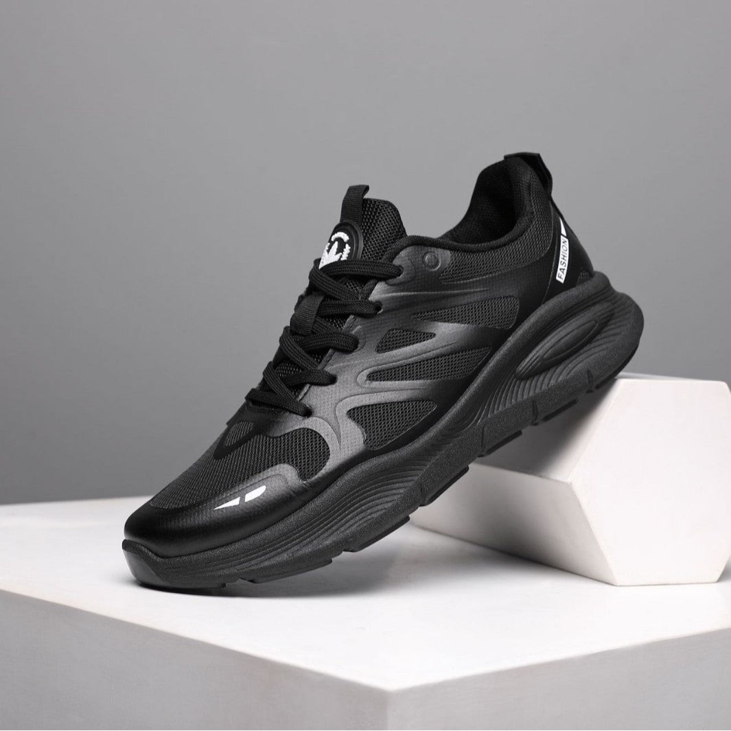 Damen Sportliche Lauf-Sneaker mit atmungsaktiver Netzstruktur und dämpfender Sohle EB