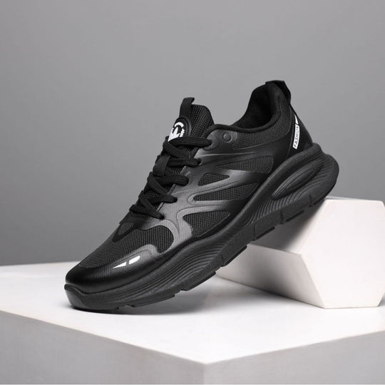 Damen Sportliche Lauf-Sneaker mit atmungsaktiver Netzstruktur und dämpfender Sohle EB