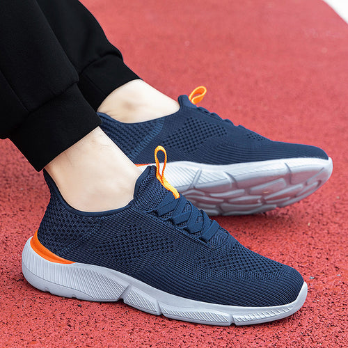 Herren Sportliche Sneakers mit atmungsaktiver Mesh-Oberfläche EB