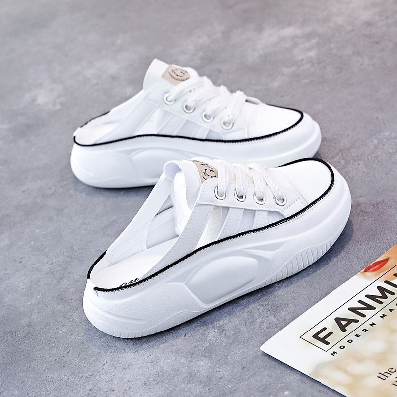 Damen Sportliche Slip-On Sneakers mit atmungsaktivem Design und gepolsterter Sohle EB