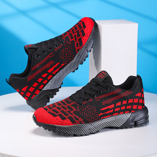 Damen Sportliche Laufschuhe mit atmungsaktivem Obermaterial und rutschfester Sohle EB