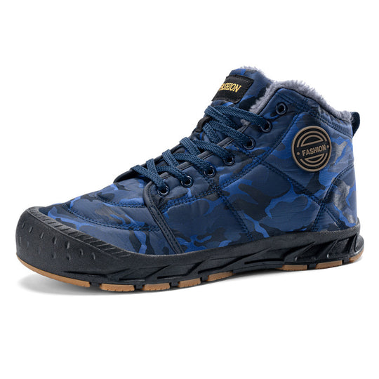 Damen Modische Winterstiefel mit warmem Innenfutter und rutschfester Sohle EB