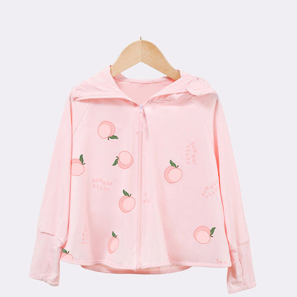 Damen Atmungsaktive Sportjacke mit UV-Schutz und Kapuze EB