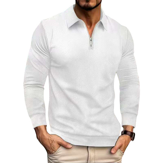 Herren leichter Wollpullover im zeitlosen Design EB