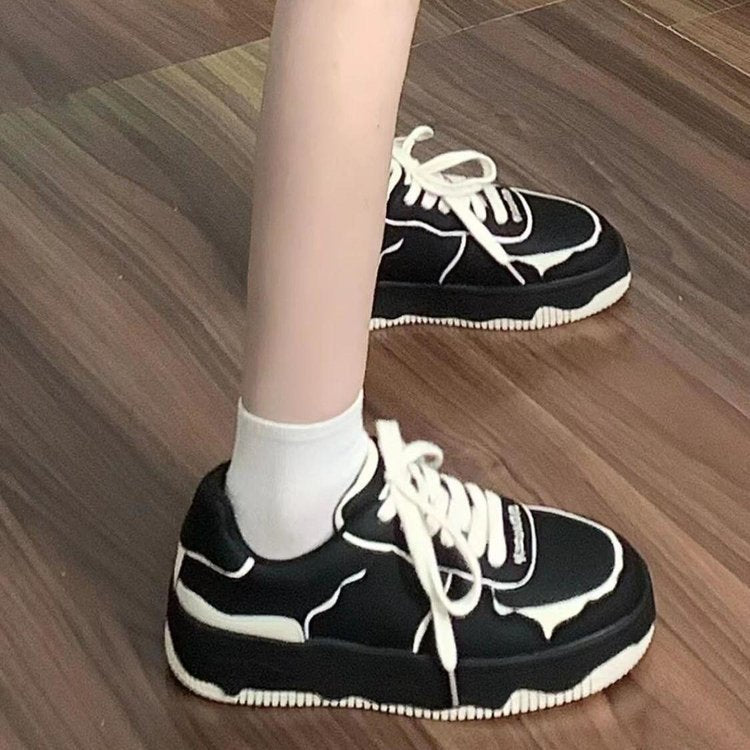 Damen Sportliche Modische Sneakers mit einzigartigem Design EB