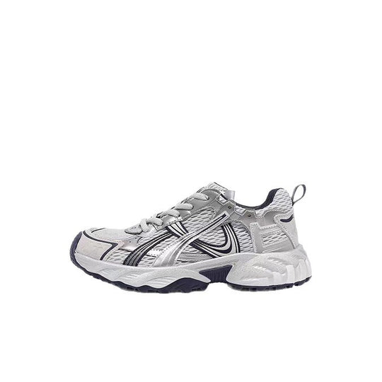 Damen Sportliche Sneakers mit atmungsaktiver Mesh-Oberfläche und robustem Profil EB