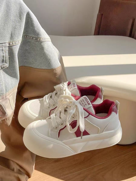 Damen Bequeme Freizeit-Sneaker mit weicher Sohle EB